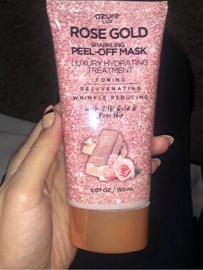 Rose Gold Peel-Off Mask - Hydrating Sparkle (Rose Gold)